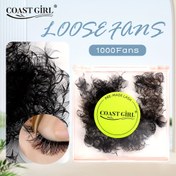 Resim Coast Girl 1000 adet Gevşek Kirpik Uzatmaları - Doğal Kıvır, 8D/9D/10D Tek Kirpikler, 0.07mm Kalınlık, 8-18mm Uzunluk, Yumuşak ve Hafif, Başlangıçlar için Mükemmel, Başlangıç Kirpik Uzatmaları | Doğal Kıvır Kirpikler | Yumuşak Dokulu Kirpikler, Kirpik Uzatmaları 