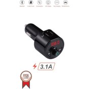 Resim G10 Pd Şarjlı Dijital Göstergeli Bluetooth Fm Transmitter Siyah 