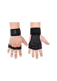 Resim Fastbuy Kaymaz Bilek Fitness Dört Parmak Eldiven For M, L, Xl 