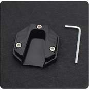 Resim Hightower Ev Motosiklet Aksesuarları İçin Siyah Alüminyum Tam Boy Destek Tabanı Geniş Kaymaz Ayaklık 