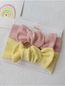 Resim pempem bandana Kız Bebek 2li Ribana Bandana 