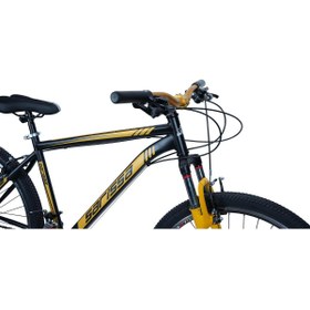 Resim Sarissa Moon 27,5" Jant Mtb Ön Amortisörlü Shimano Kelebek 21 Vites V Fren Dağ Bisikleti Siyah Sarı 