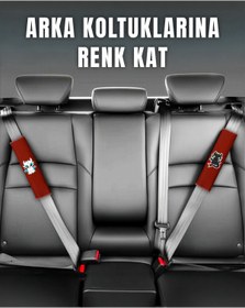 Resim Bigohobi DRAGON Baskılı, Emniyet Kemeri, Çanta vs. Yumuşatıcı Ped 