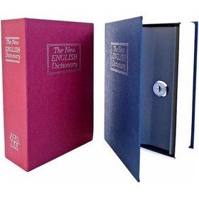 Resim Diğer Kitap Görünümlü Gizli Kasa Büyük Boy Anahtarlı Kilitli Para Kasası 