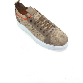 Resim Lucıano Bellini Vizon Triko Erkek Sneaker Ayakkabı 