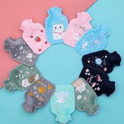 Resim 1 adet Mini Karikatür Peluş Taşınabilir Sıcak Su Torbası, PVC Malzeme, Pil Gerektirmez, Günlük Kullanım İçin İdeal, Çok Renkli Seçenekler, Sevgililer Günü İçin Mükemmel Hediye 