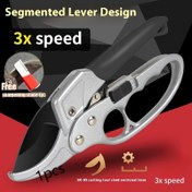 Resim 2'li Set, Üç Hızlı Budama Makası ve Bileme Taşı, Yüksek Karbon Çelik Bahçe Makası, Meyve Ağaçları, Sebzeler ve Çiçekler için Çok Fonksiyonlu Manuel Kesim Aracı, Modern Tasarım Dayanıklı Karbon Çelik, Bahçeler ve Avlular İçin, Ağaç Kesme Aletleri, Ergonomik Tutuş, Şık Tasarım, Keskin Bıçaklar, Sağlam Yapı, Budama Makası, Hobbyist Yetiştiriciler ve Açık Hava Meraklıları 