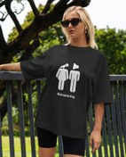 Resim Mansplaining Oversize Tişört 