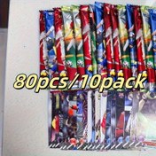 Resim 80 adet/10 adet Dünya Futbolu Yıldızı Koleksiyon Kartları, Hayranlar için Mükemmel Hediye, Spor Borsa Kartları, Parlak Futbol Koleksiyon Kartları, Spor Tutkunları ve Koleksiyoncular için İdeal Hediye, Spor Yıldızı Borsa Kartları, Su Geçirmez, Doğum Günleri, Mezuniyet Törenleri, Spor Hayranları için Mükemmel, Rastgele Ambalaj 