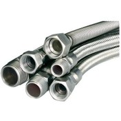 Resim Çelik Fleks Bağlantı Hortumu Ekstra 1/2-3/4 70 cm 