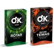 Resim Okey Prezervatif Rötar 10 Lu + Sıcak Temas 10 Lu 