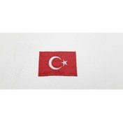 Resim Genel Markalar "TÜRK BAYRAĞI" 6 CM X 4 CM ARMA YAMA PATCH (1 adet) 
