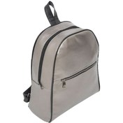 Resim Kadın Sırt Çantası Suni Deri Gri 