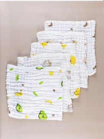 Resim 7a Uut Çocuklar İçin Müslin Mendiller 5 Adet 30 30 339409332 Beyaz 