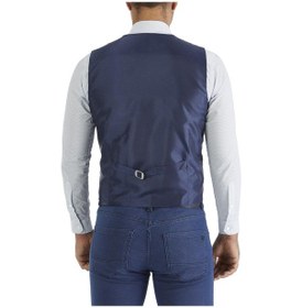 Resim Efor Y 102 Slim Fit Klasik Parlement Yelek Mavi 
