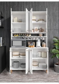 Resim Stella Bohem Tarzda Kahve Köşesi, Erzak Dolabı, Kiler Dolabı 