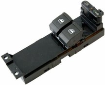 Resim Volkswagen Bora Sol Ön Cam Kaldırma Düğmesi 2 Lİ İthal Marka 1J3959857B 