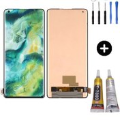 Resim Oppo Find X2 Uyumlu Servis Lcd Ekran Dokunmatik + Montaj Seti 