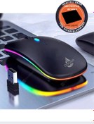 Resim Osqar Kablosuz Fare Wireless Mouse 4 Tuşlu Renk Sessiz Şarj Edilebilir Dpı Kontrol 