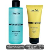 Resim The Fair.Yağlı Cilt Salisilik Asit Tonik 200 ML + Besleyici Multi Vitamin Jel Tonik 100 ML 