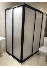 Resim Teknesiz Mika Duşakabin Siyah Profil Siyah 