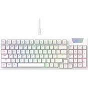 Resim Gamenote KB885L Rgb Backlit Gaming Mekanik Klavye Beyaz 