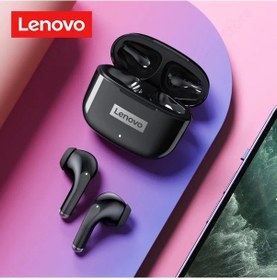 Resim Siyah Lenovo Lp40 Pro Tws Bluetooth 5.1 Hızlı Bağlantı Kulaklık Ergonomik Tasarım Kulaklıklar Güçlü İletim Hızı Kulaklık 