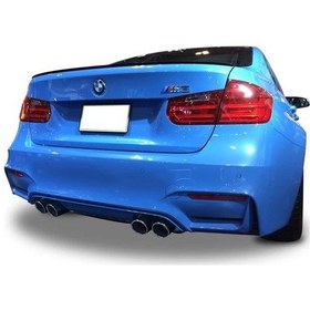 Resim Bmw 3 Serisi F30 M3 İnce Spoyler 2012 2018 Boyasız 