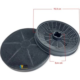 Resim Inlinea CA182X 11SL Aspiratör Karbon Filtresi 