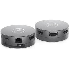 Resim Dell Da310 Usb-C 7-In-1 Mobil Adapter Docking Station 470-Aeup 