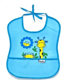 Resim Babyjem Poli Muşamba Küçük Mama Önlüğü 030 Mavi 