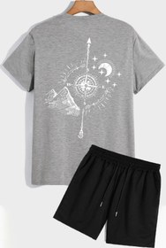 Resim trendypassion Pusula Şort T-shirt Eşofman Takımı 