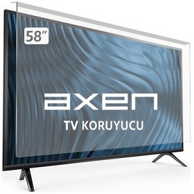 Resim Axen Uyumlu 58" inç 146 cm Kırılmaz Tv Ekran Koruyucu 
