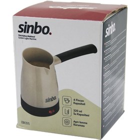 Resim Genel Markalar SİNBO SCM-2975 ELEKTRİKLİ CEZVE PLS.TÜRK KAHVE MAKİNE ÇELİK GİZLİ REZİSTANS700W 4 FİNCAN - 320MLTAK 