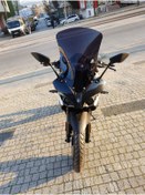 Resim MOTOCAM Pulsar RS 200 Siperlik Ön Cam 2015-2025 Model 56cm Siyah Renkli 4mm UZUN TUR CAMI 