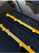 Resim Supreme Plakalık 2'li Oto Araba Aksesuar 