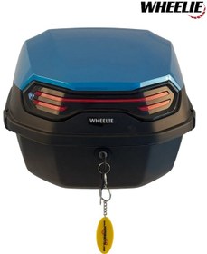 Resim Wheelıe Xt08-yb 32 Litre Motosiklet Arka Çanta Yamaha Mavi 
