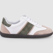 Resim Cabani %100 Hakiki Deri Beyaz Bağcıklı Kadın Sneaker Beyaz 