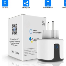 Resim Opiunte Telefon Kontrollü Akıllı Priz 