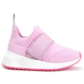 Resim Pembe Logolu Çorap Formlu Çocuk Sneaker 