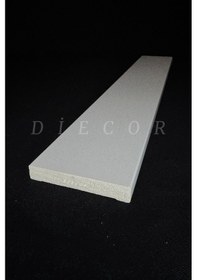 Resim Diecor Dekoratif Boyanabilir 20 Adet 6 Cm Polistren Duvar Çıtası Beyaz 6 Cm Model:xa187 