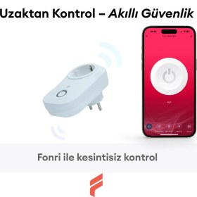 Resim Özbience Akıllı Wi-Fi Priz 16A, Uzaktan Kontrol, Enerji Takibi, 2 Yıl Garanti 