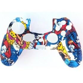 Resim Playstation 4 Desenli Kol Koruyucu Silikon Kılıf 4p4 