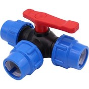 Resim 1 Adet Küresel Vana 20/25/32/40/50mm 20mm-50mm Siyah+mavi 25mm 