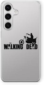 Resim Multitronic Samsung Galaxy S23 Fe Uyumlu The Walking Dead Tasarım Baskılı Şeffaf Kılıf 