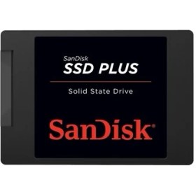 Resim Sandisk 480 GB SSD Plus 530 MB/s Okuma Hızı 450 MB/s Yazma Hızı Sata 3 2.5" Model SDSSDA-480G-G26 