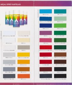 Resim Akçalı 353 400 ml Metalik Sarı Sprey Boya 