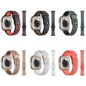 Resim Ariatech Watch 38mm Kordon Yeni Seri 2023 Krd-02 Uyumlu Strap Kayış Clo- Krem 