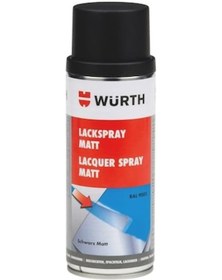 Resim Würth.Sprey Boya. Mat Sprey Tampon Boya Ral9005 Mat Syh 400Ml 