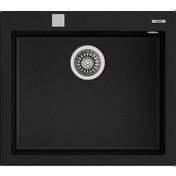 Resim Teka Forsquare 50.40 Tg Tek Hazneli Tegranite+ Eviye - Siyah - 115230005 